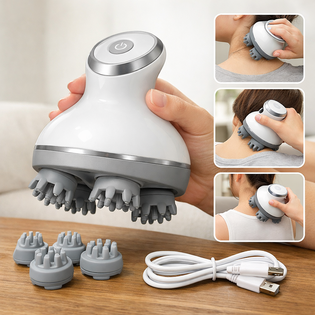 Becketts Active USB electric scalp and upper body massager