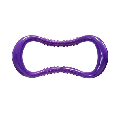Purple Colored ABS Yoga Ring for Stretching, Pilates and Controlled Muscle Activation.