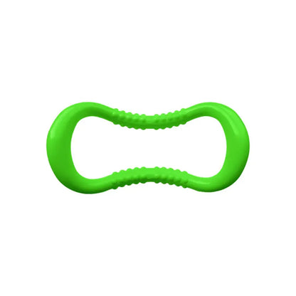Dark Green Colored ABS Yoga Ring for Stretching, Pilates and Controlled Muscle Activation.