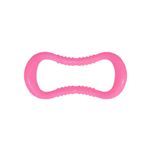 Pink Colored ABS Yoga Ring for Stretching, Pilates and Controlled Muscle Activation.