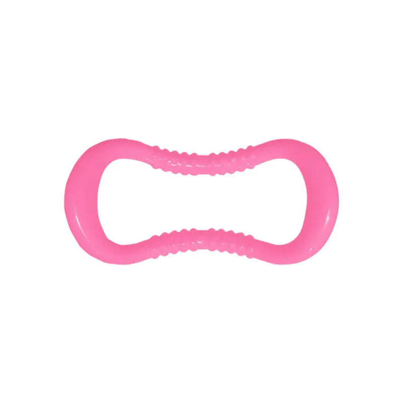 Pink Colored ABS Yoga Ring for Stretching, Pilates and Controlled Muscle Activation.