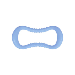 Sky Blue Colored ABS Yoga Ring for Stretching, Pilates and Controlled Muscle Activation.