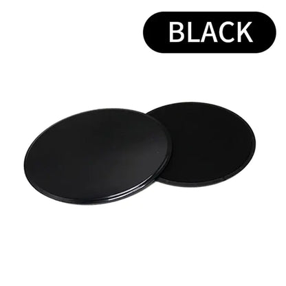 Silicone-style black colored loop resistance band pair for yoga and stretching with non-slip grip surface.