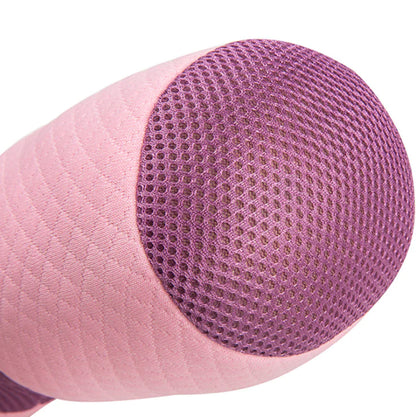 Ergonomic contoured design on lumbar support pillow for optimal lower-back support.
