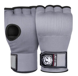 Light grey unisex fitness training gloves (pair) with padded palms for grip and hand protection during workouts.