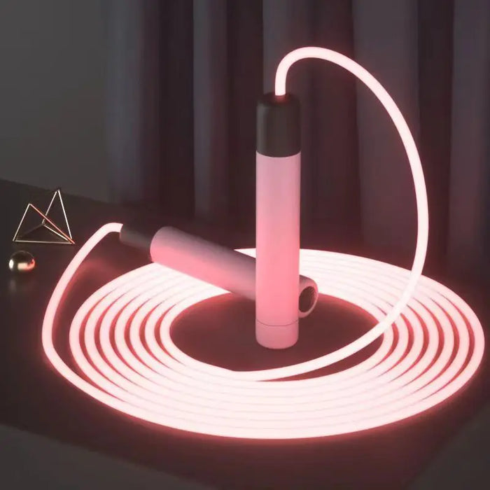 Glow-in-the-Dark Jump Rope for Indoor and Outdoor Skipping