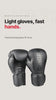 Animated spec video for the training boxing gloves: lightweight 6–12 oz gloves with mesh ventilation for cardio boxing, from $50, with the Becketts Active close.